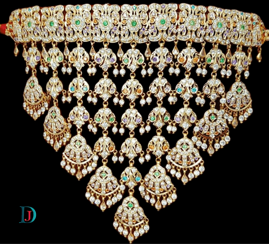 New and Latest Design of Desi Indian Rajasthani Gold Sohan-Kanthi 