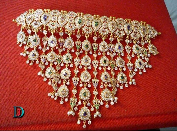 New and Latest Design of Desi Indian Rajasthani Gold Sohan-Kanthi 