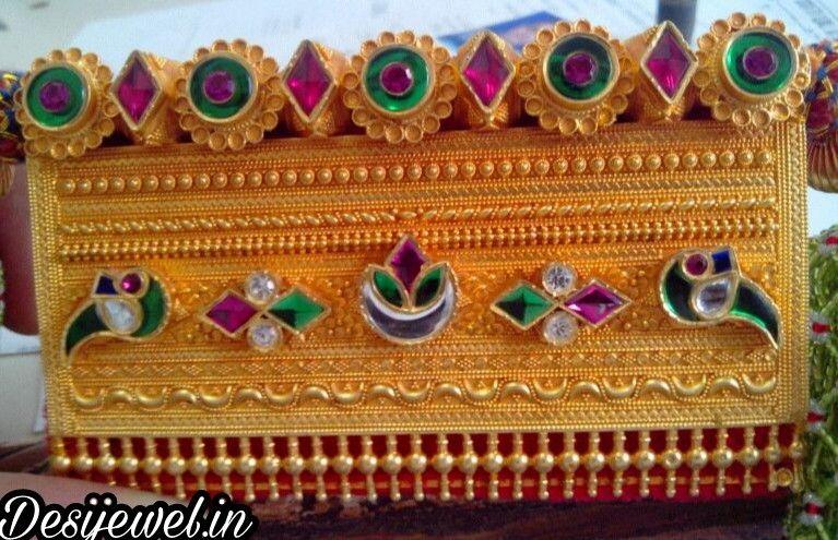 New and Latest Design of Rajasthani Desi gold Timaniya 