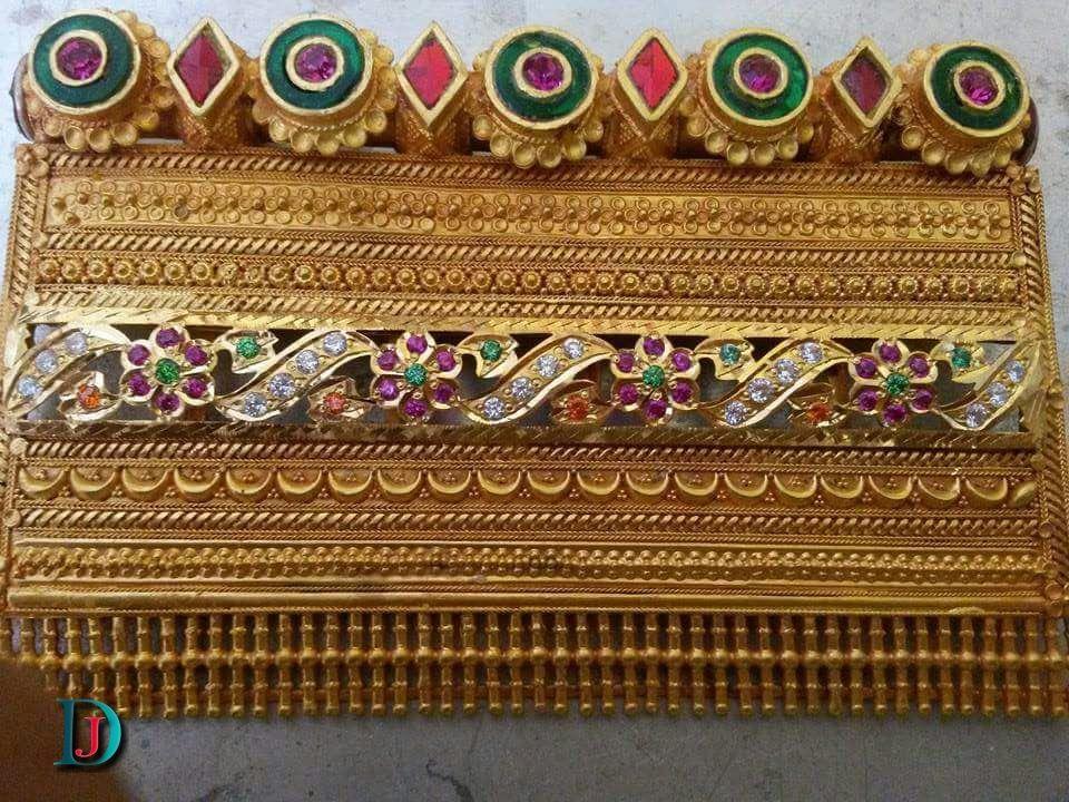 न्यू एंड लेटेस्ट डिजाईन राजस्थानी देसी गोल्ड तिमणिया 