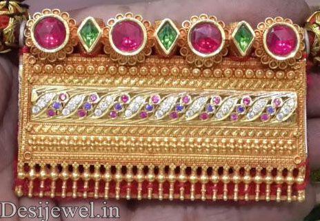 New and Latest Design of Rajasthani Desi gold Timaniya 