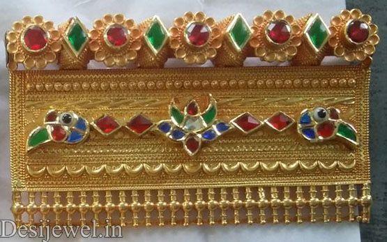 New and Latest Design of Rajasthani Desi gold Timaniya 
