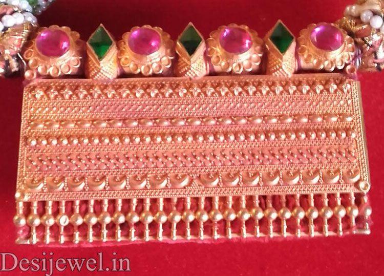 New and Latest Design of Rajasthani Desi gold Timaniya 
