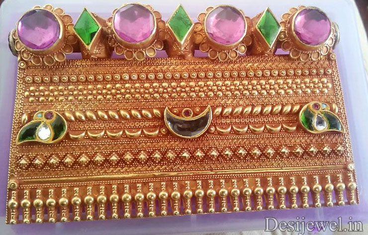 New and Latest Design of Rajasthani Desi gold Timaniya 