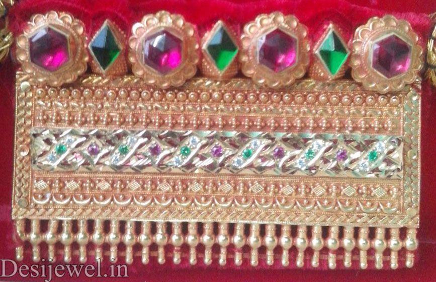 New and Latest Design of Rajasthani Desi gold Timaniya 