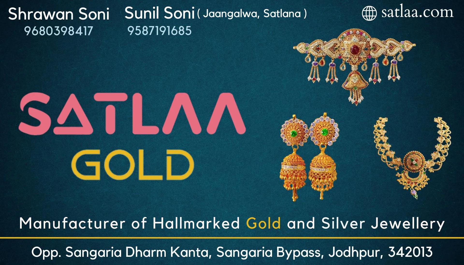 Satlaa Gold Contact Card