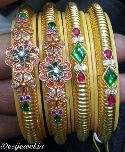 New and Latest Design of Rajasthani gold desi Aawla/Bangles  with weight 101 gm