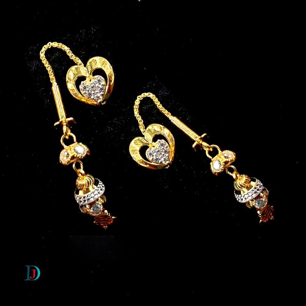 Desi Indian Rajasthani Gold Earring