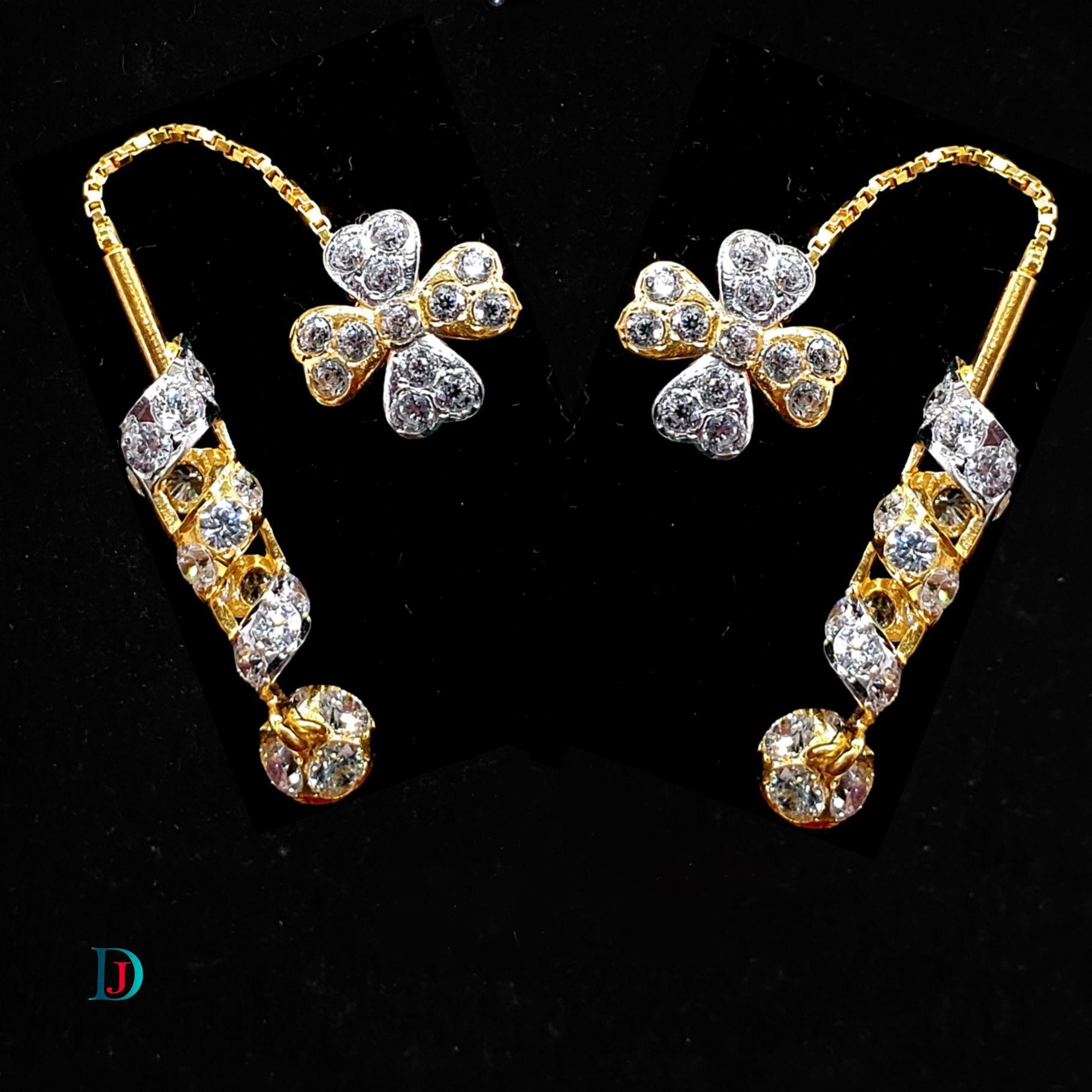 New and Latest Design of Desi Indian Rajasthani Gold Earring 