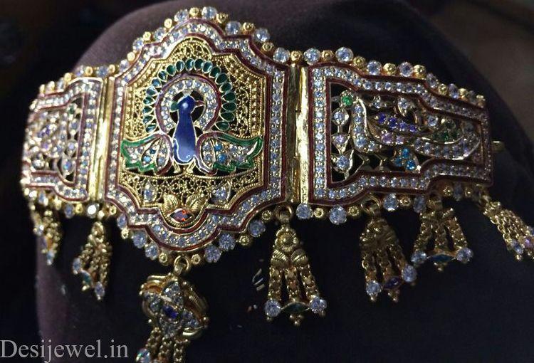 New and Latest Design of Rajasthani Desi gold Bhujbandh 