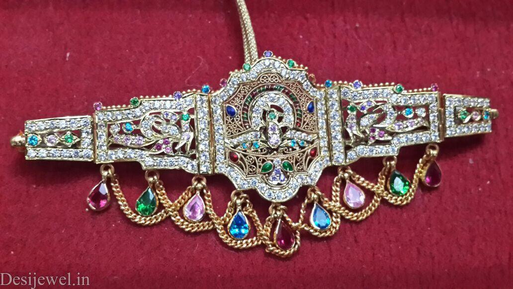 New and Latest Design of Rajasthani Desi gold Bhujbandh  with weight 61261 gm