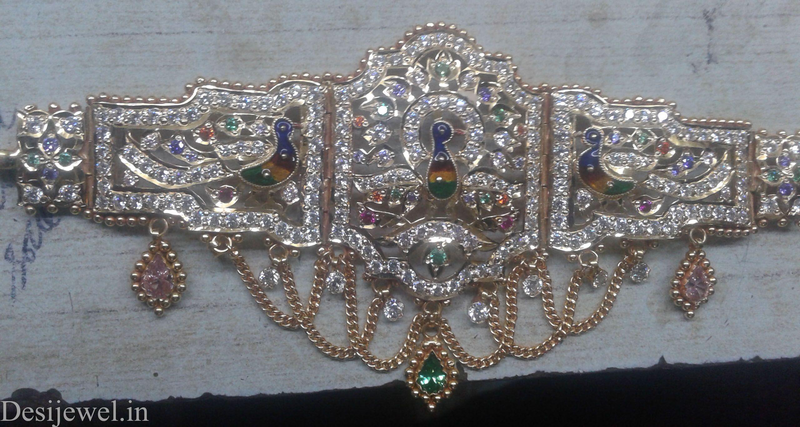 New and Latest Design of Rajasthani Desi gold Bhujbandh  with weight 4545 gm