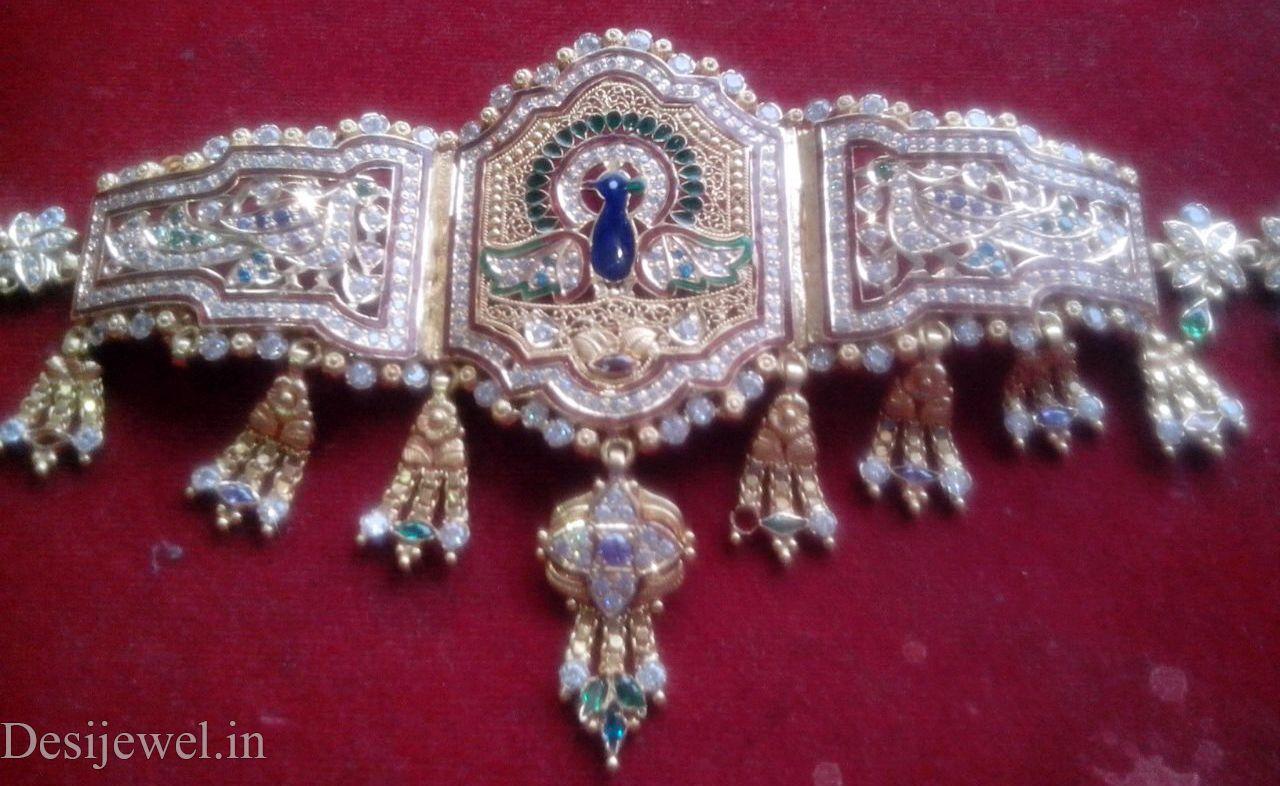 New and Latest Design of Rajasthani Desi gold Bhujbandh 
