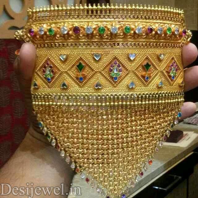 New and Latest Design of Rajasthani desi gold rajputi aad 