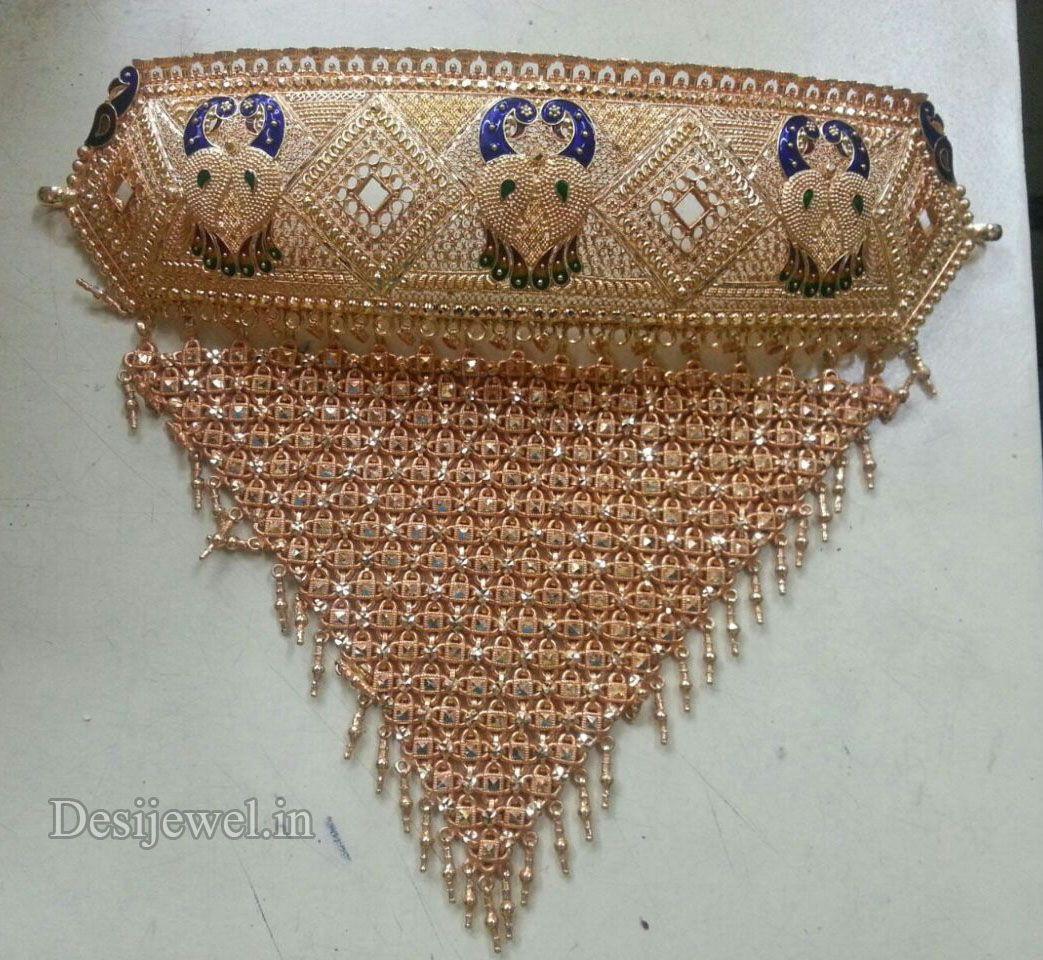 New and Latest Design of Rajasthani Desi gold Gala-Aad 
