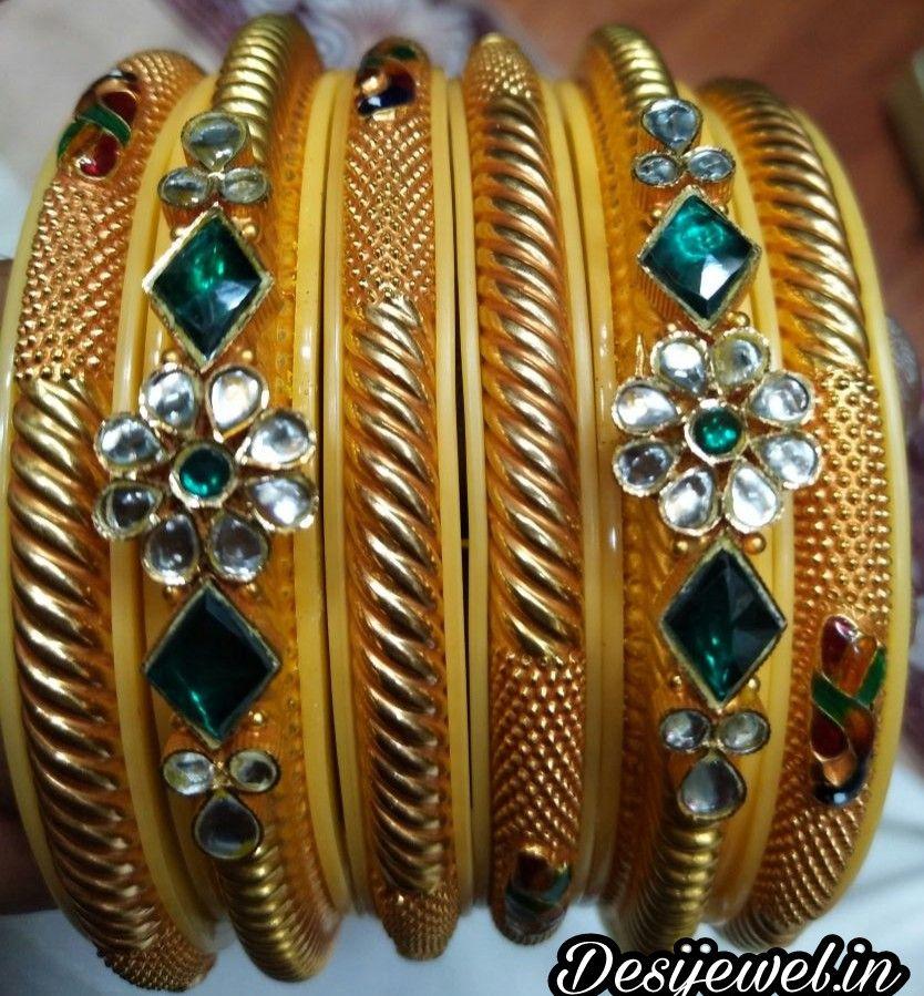 New and Latest Design of Rajasthani fancy gold Bangles 