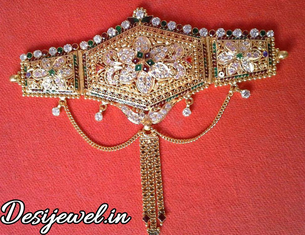 New and Latest Design of Rajasthani Desi gold fancy Bhujbandh 