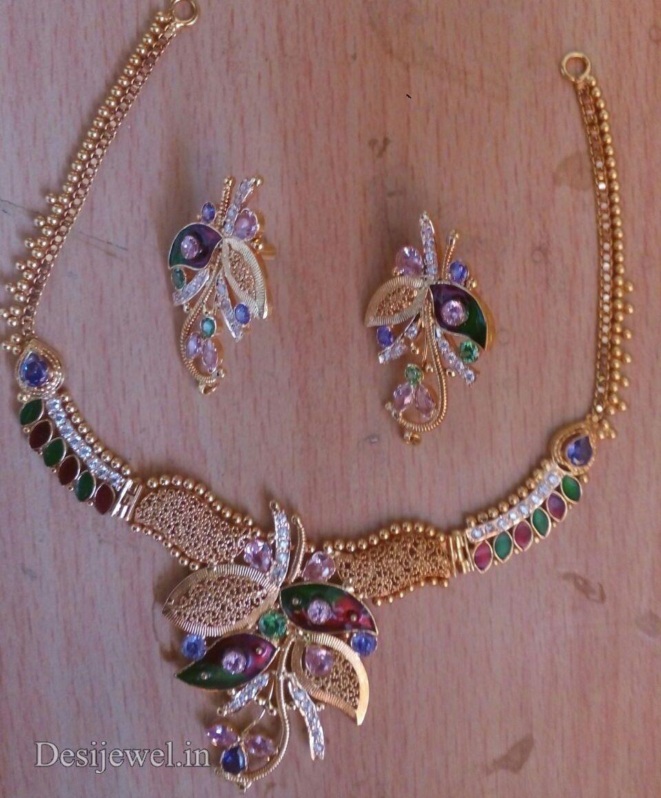 न्यू एंड लेटेस्ट डिजाईन राजस्थानी फैंसी गोल्ड नेकलेस  न्यू एंड लेटेस्ट डिजाईन राजस्थानी फैंसी गोल्ड नेकलेस