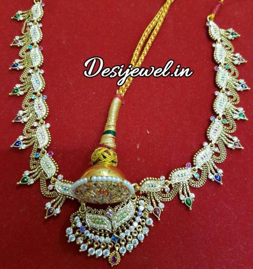 Rajasthani gold fancy Rakhdi-Set