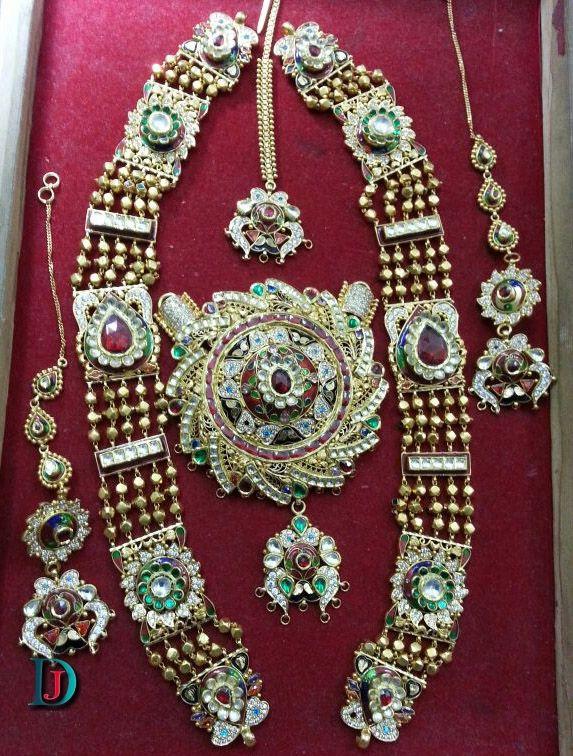 New and Latest Design of Rajasthani fancy gold Ram-Navmi 