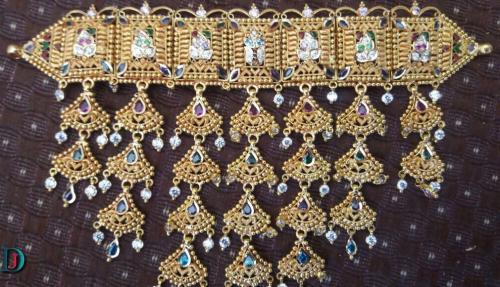 Rajasthani fancy gold Sohan/Mohan-Kanthi