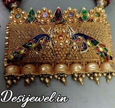 New and Latest Design of Rajasthani fancy gold Timaniya 