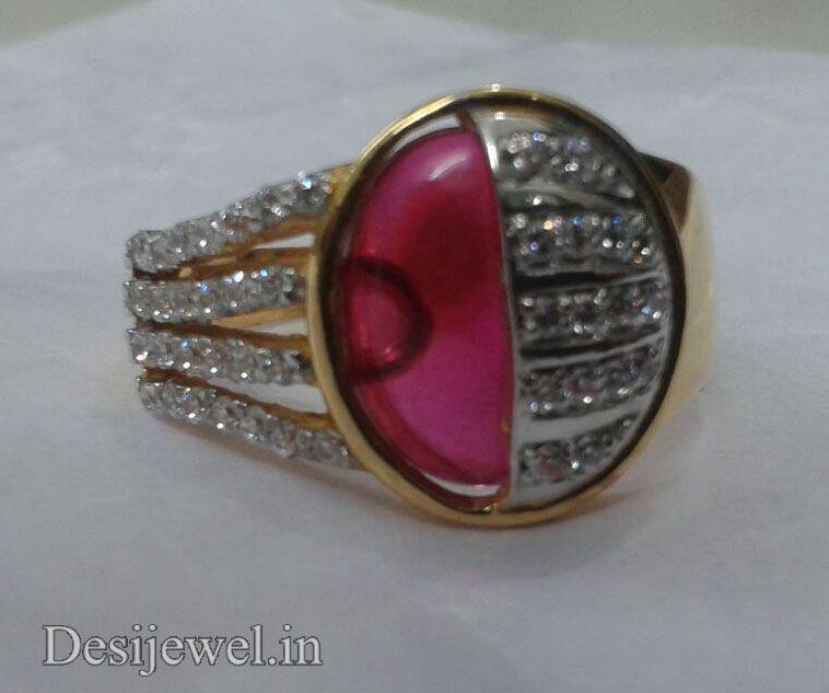 New and Latest Design of Rajasthani Desi gold Gents-Ring  with weight 6 gm