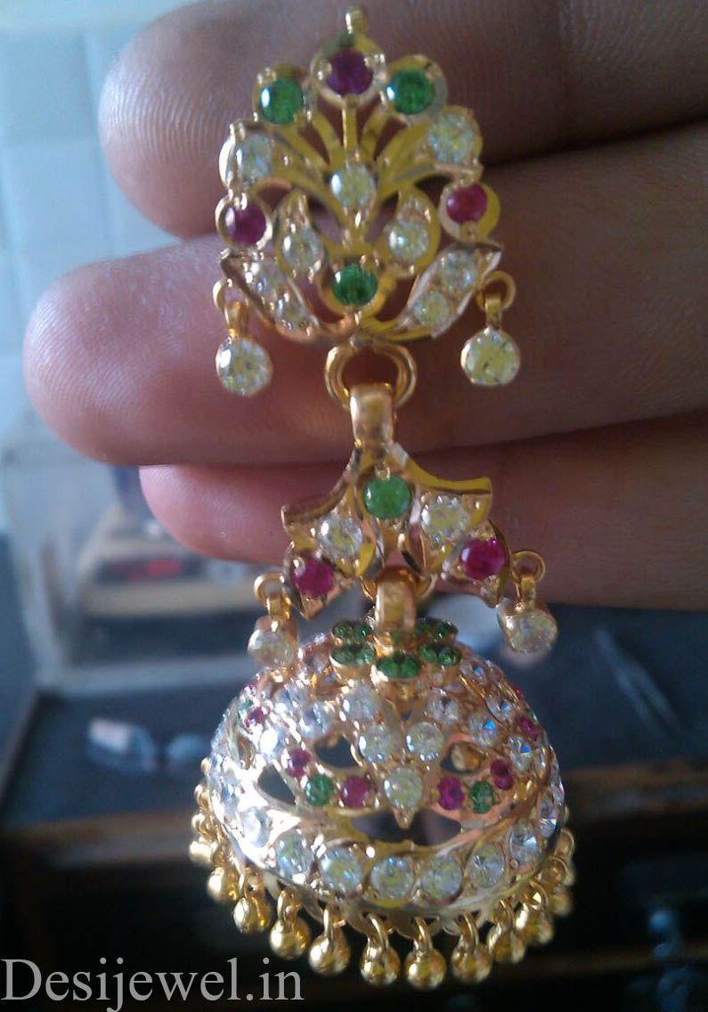 New and Latest Design of Rajasthani Desi gold kaan-jhoomariya  New and Latest Design of Rajasthani Desi gold kaan-jhoomariya