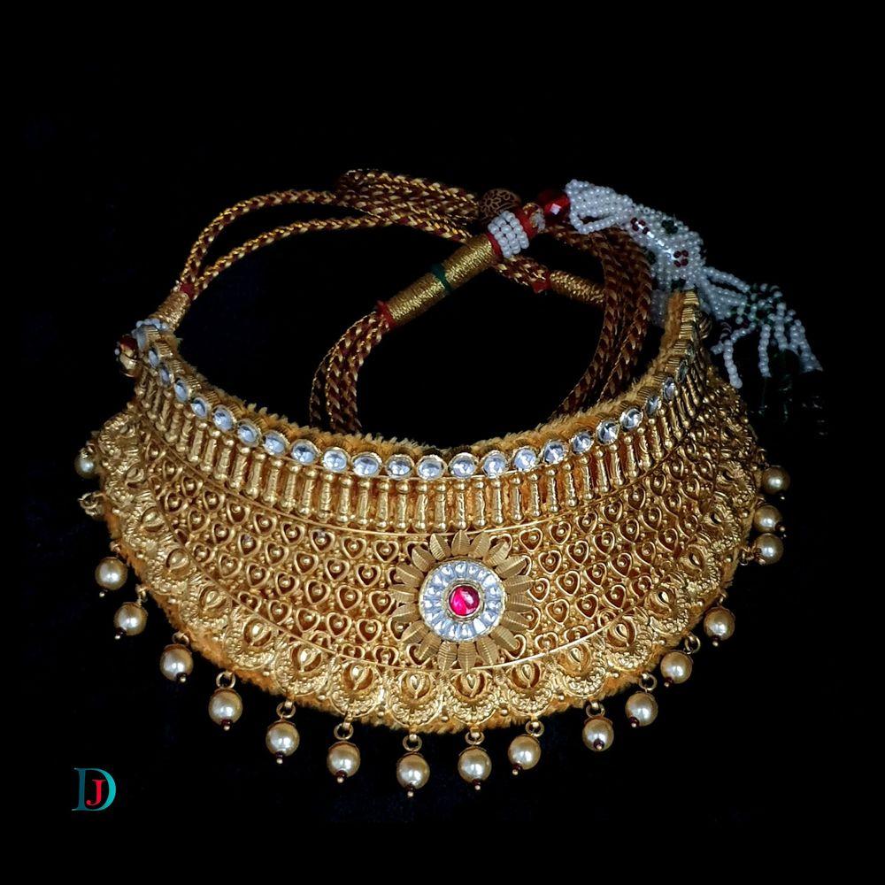 Desi Indian Rajasthani Gold Jodha-Haar