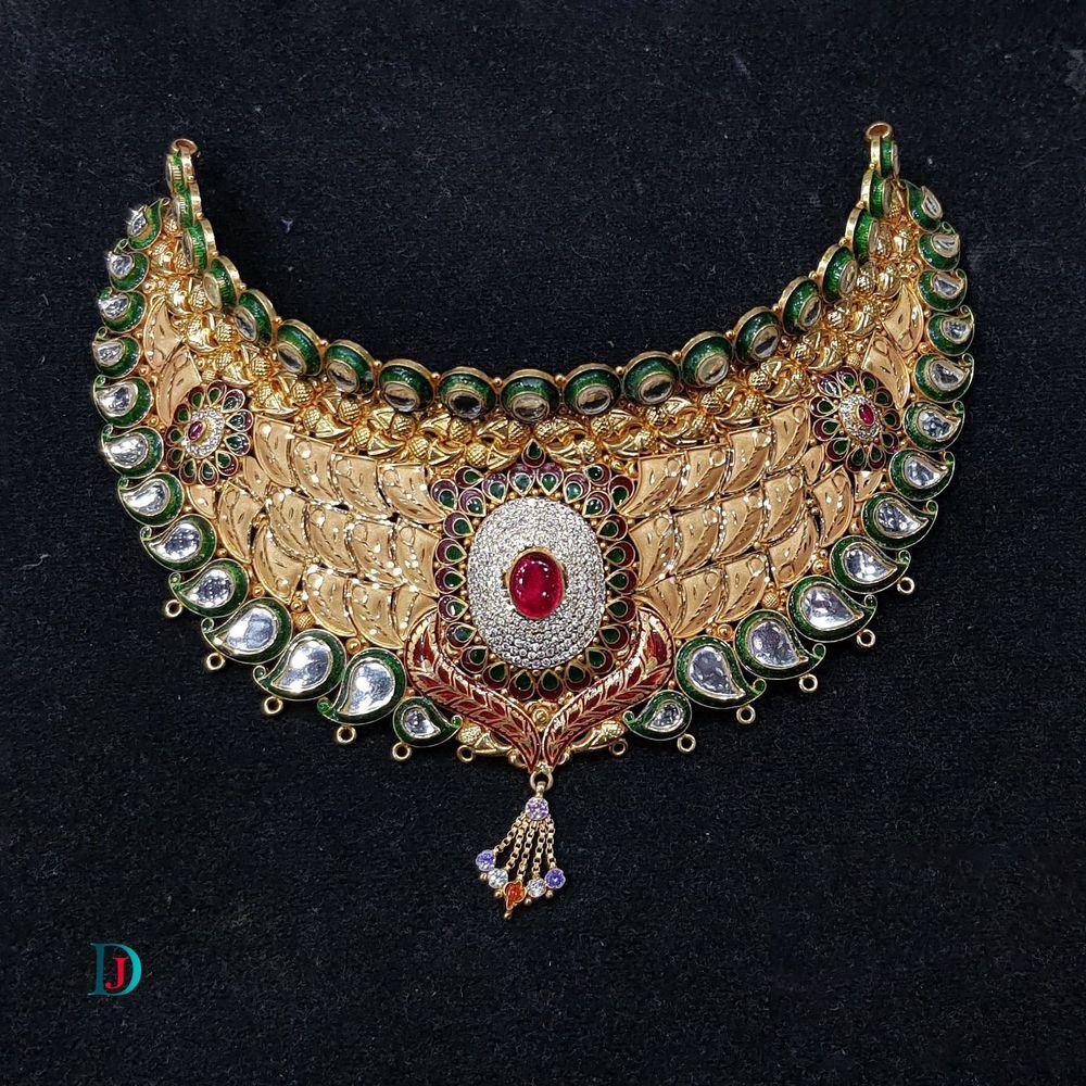 Desi Indian Rajasthani Gold Jodha-Haar
