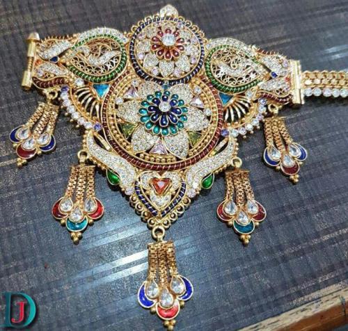 Rajasthani Desi gold gala-Kanthi