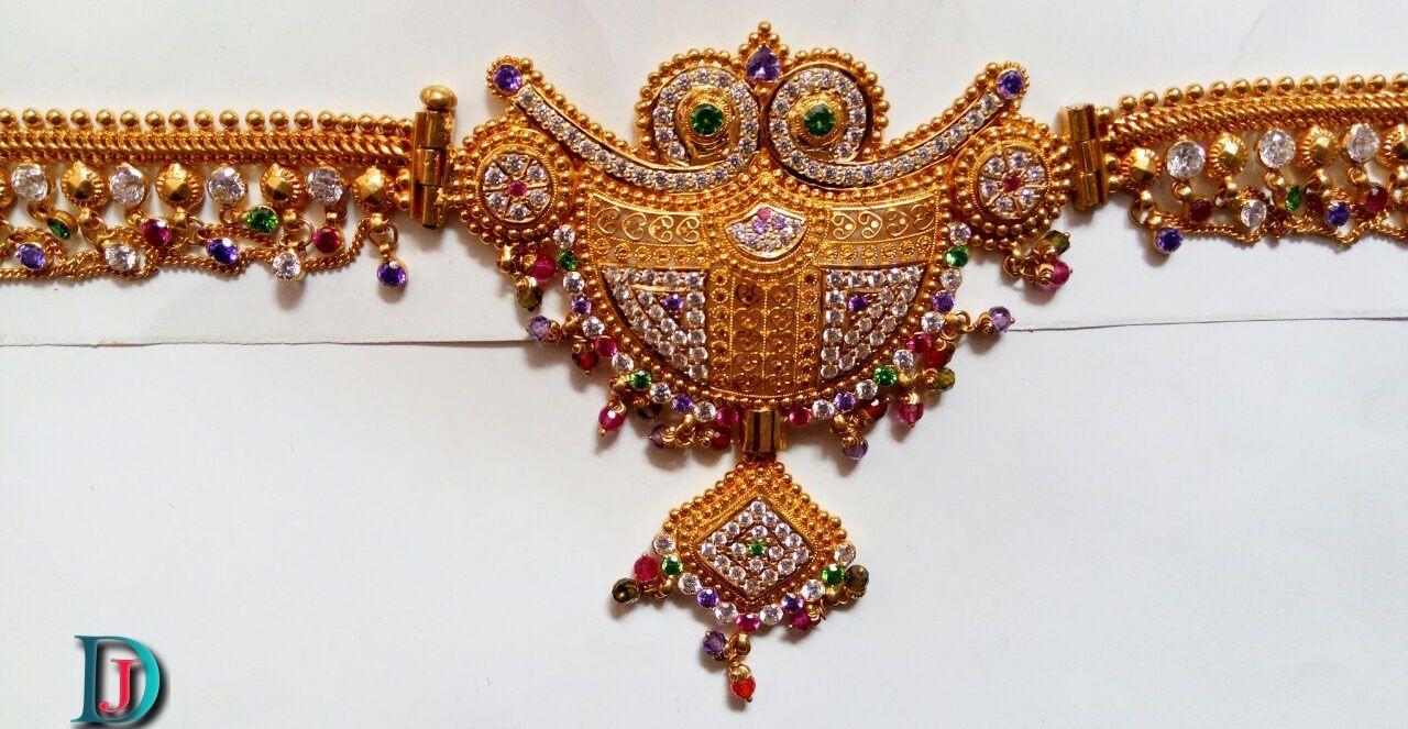 New and Latest Design of Rajasthani Desi gold gala-Kanthi 