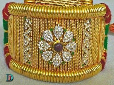 New and Latest Design of Rajasthani Desi gold kundan Baajubandh 