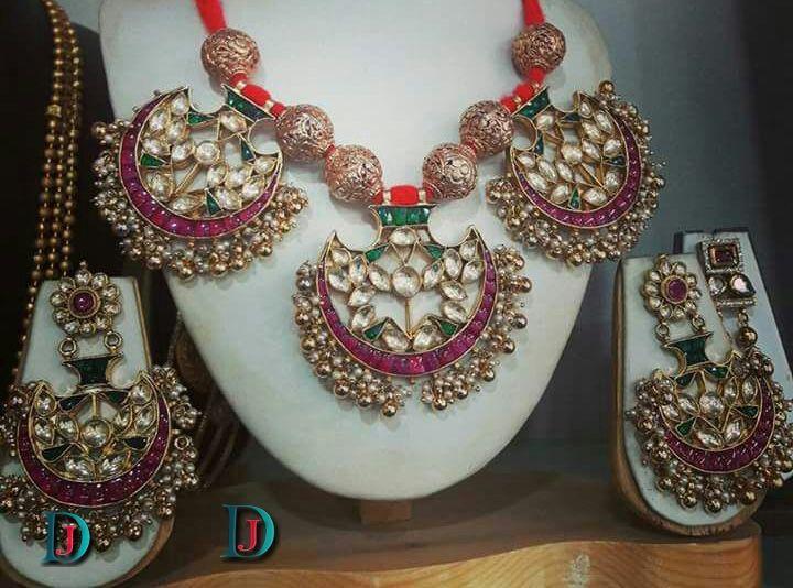 New and Latest Design of Rajasthani Kundan gold jewellery in Jodhpur 
