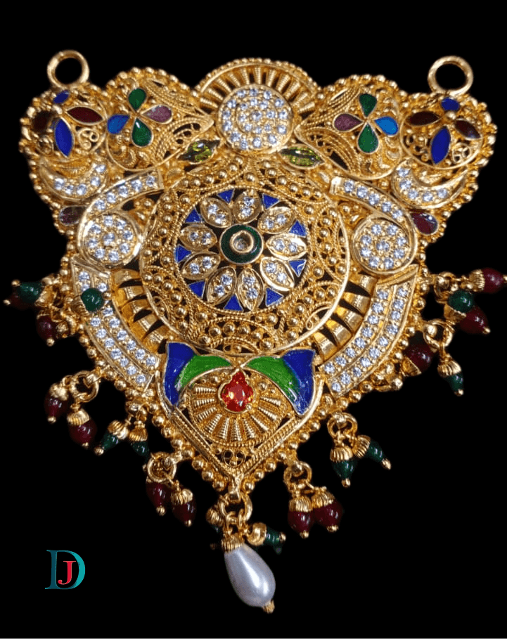 New and Latest Design of Desi Indian Rajasthani Gold Mangalsutra 