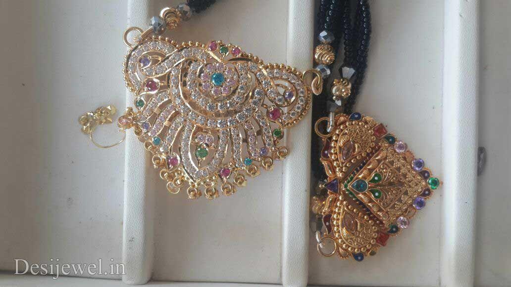 New and Latest Design of Rajasthani Desi gold Mangalsutra  with weight 11 gm