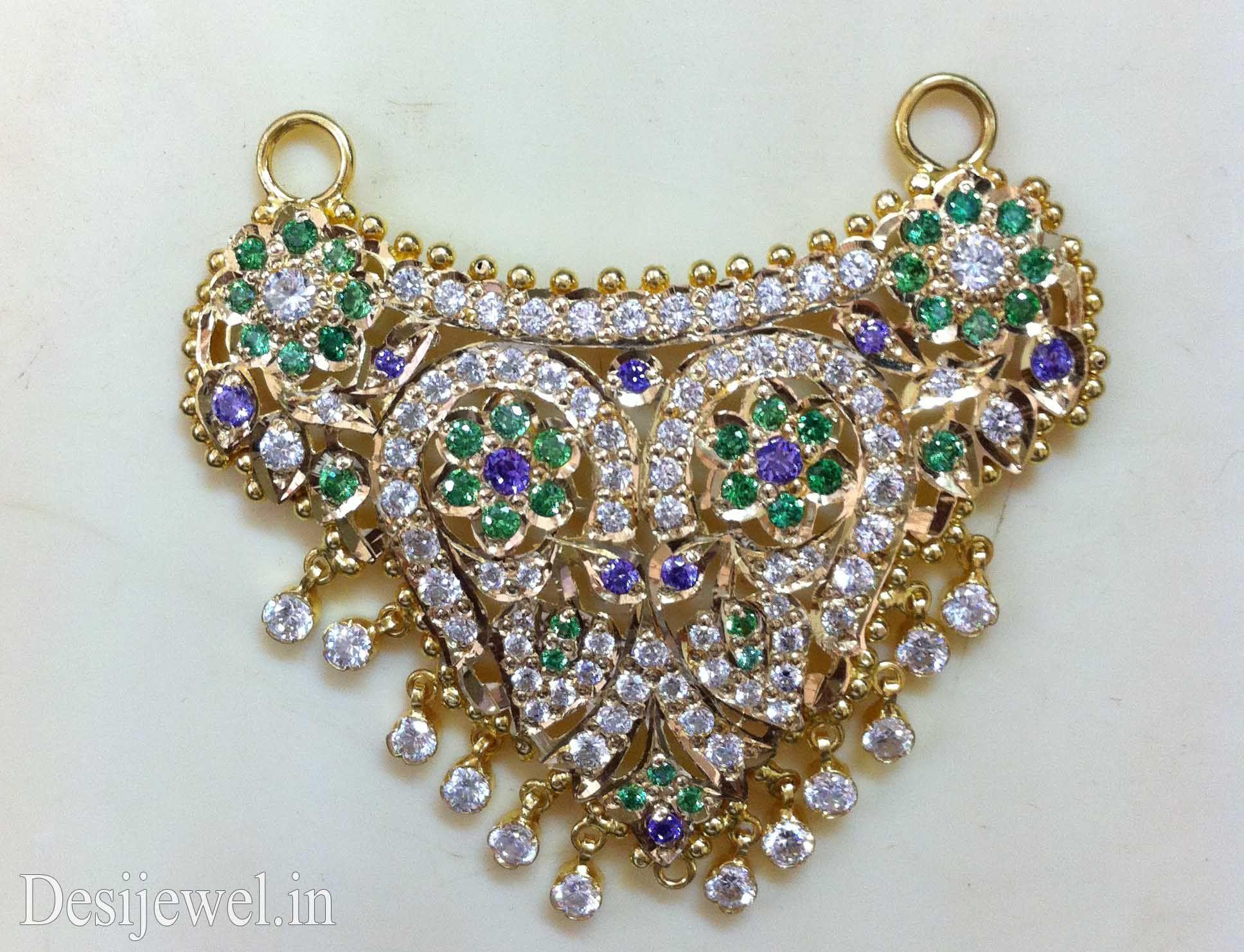New and Latest Design of Rajasthani Desi gold Mangalsutra  with weight 8 gm
