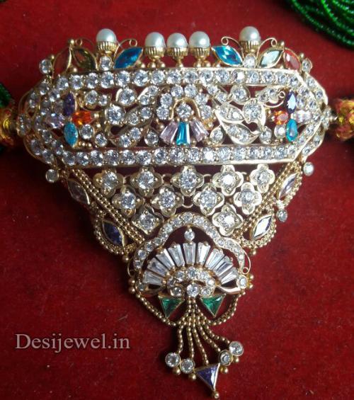 Rajasthani Desi gold Mini Gala-Aad