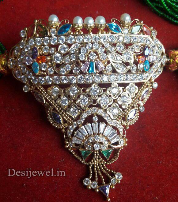 New and Latest Design of Rajasthani Desi gold Mini Gala-Aad 