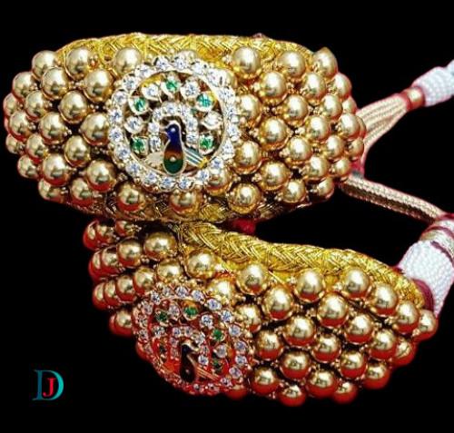 Desi Indian Rajasthani Gold Punach