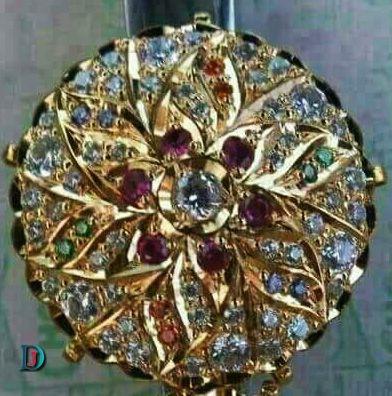 New and Latest Design of Rajasthani Desi gold Rakhdi 
