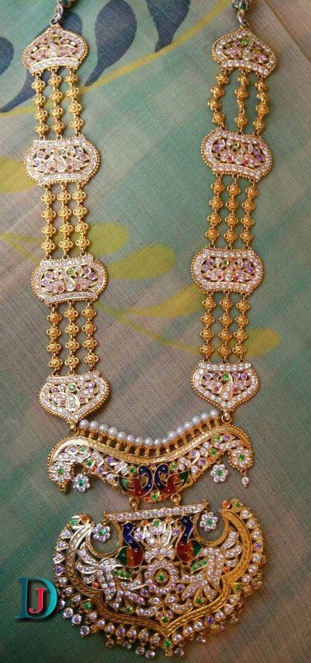 New and Latest Design of Rajasthani Desi gold Ram-Navmi 