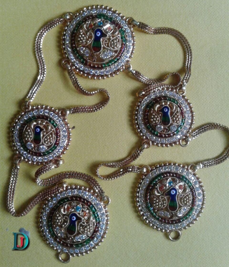 New and Latest Design of Rajasthani Desi gold Sheesh-phool 