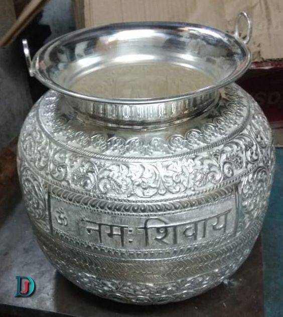 New and Latest Design of Rajasthani Desi Silver Bartan 