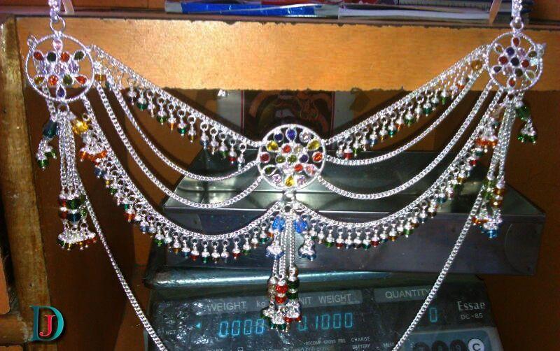 New and Latest Design of Rajasthani Desi Silver Half-Kandora 