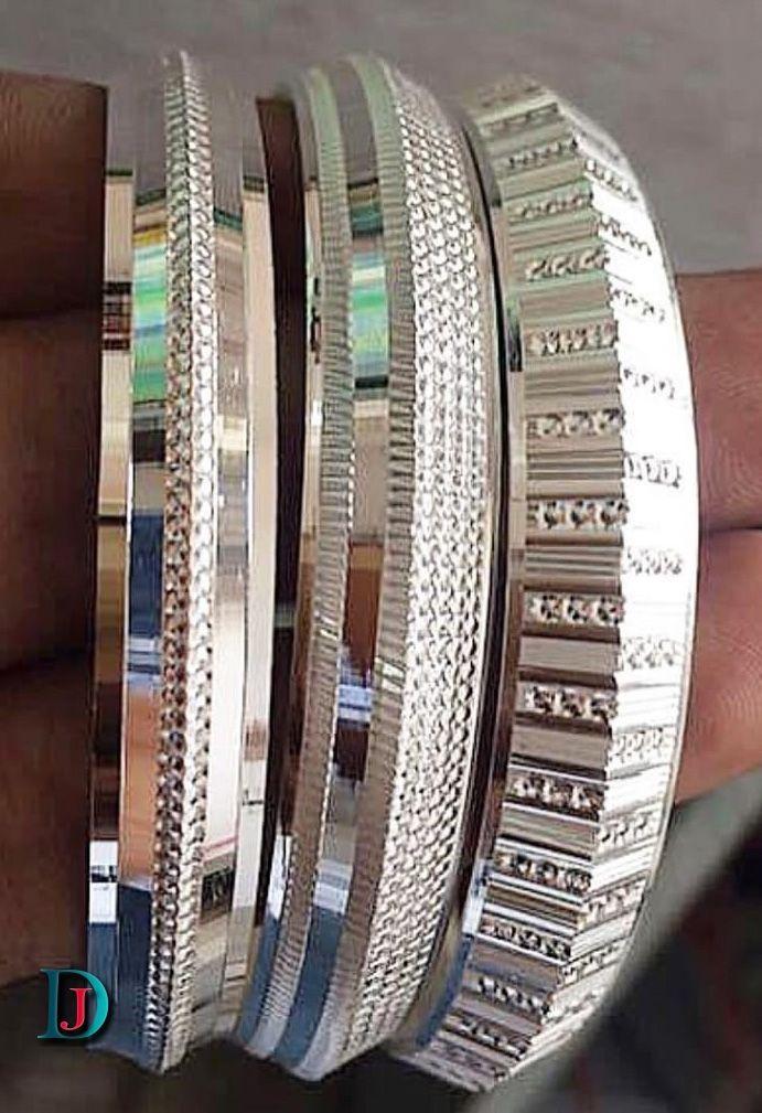 New and Latest Design of Rajasthani Desi Silver Hath-Kada 