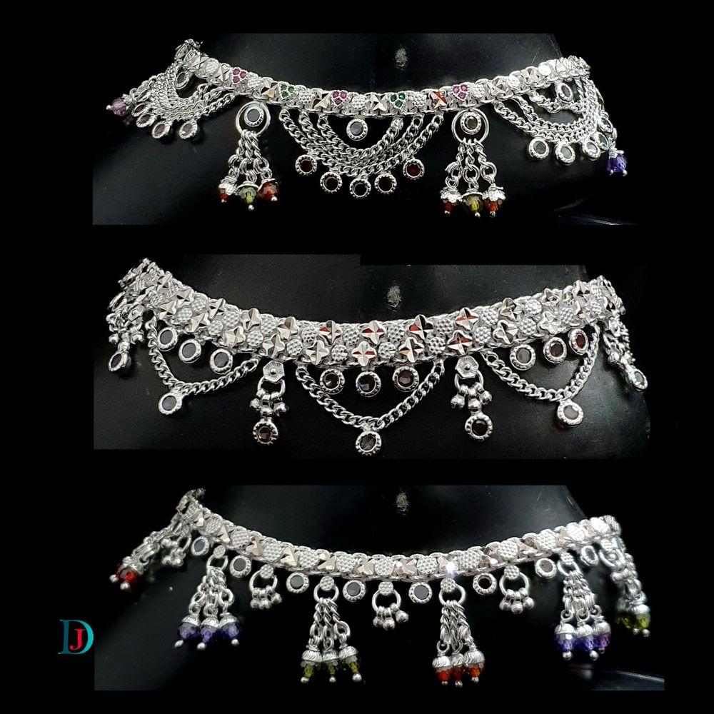 Desi Rajasthani Silver Paayal