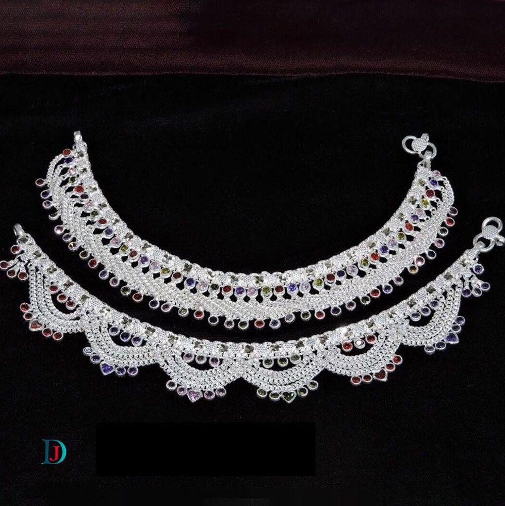 Desi Rajasthani Silver Paayal