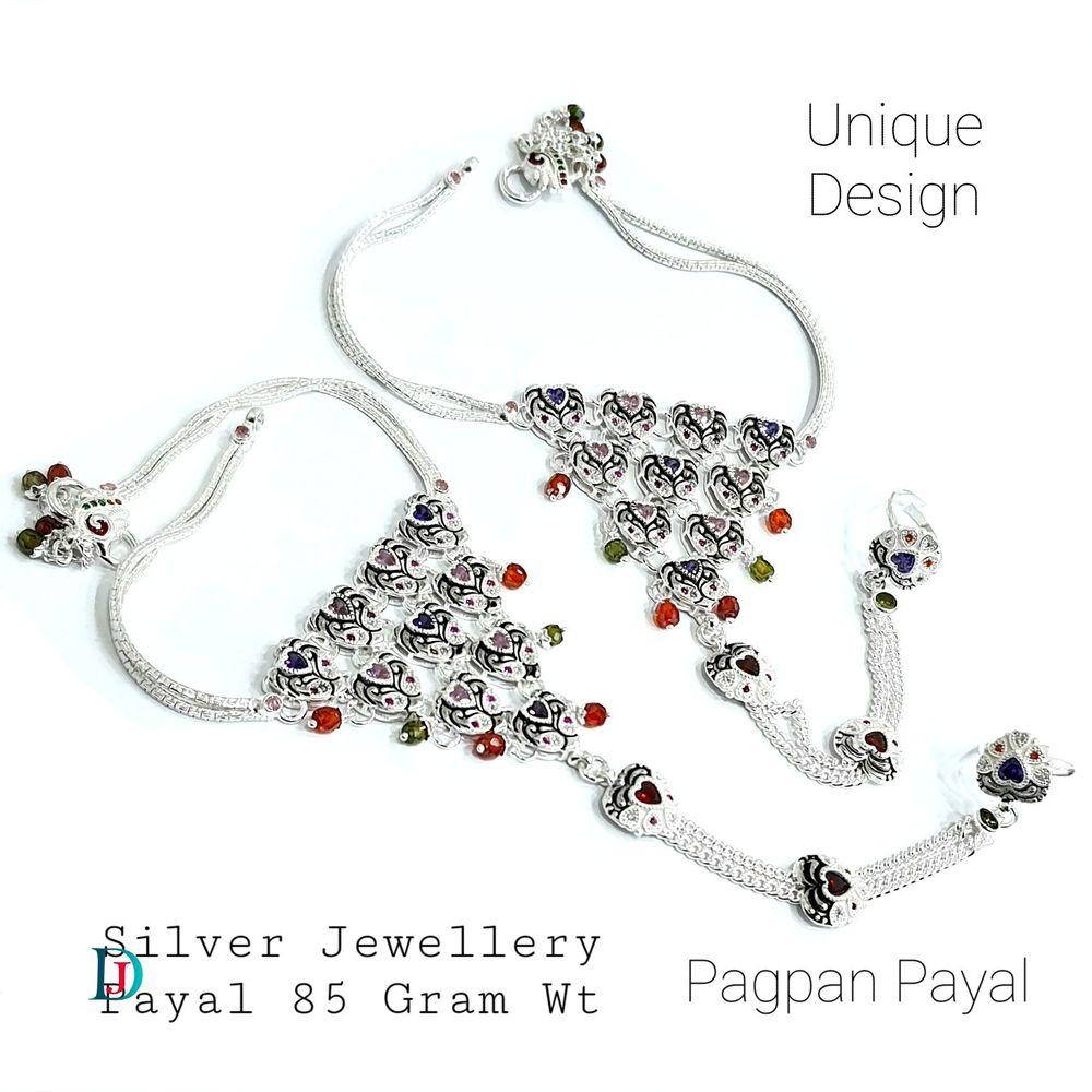 Desi Rajasthani Silver Pagful Jewellery