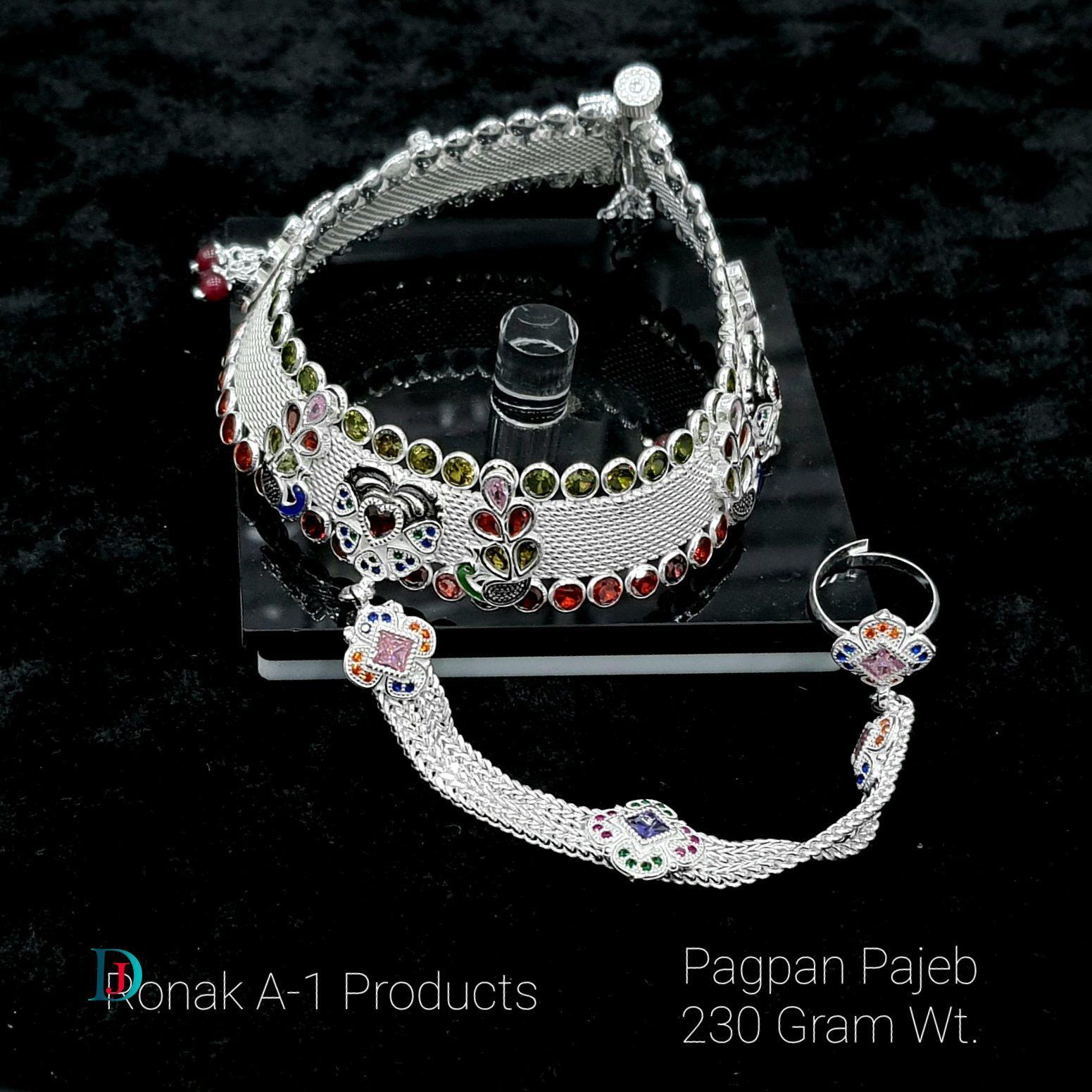 New and Latest Design of Desi Rajasthani Silver Pagful Jewellery 